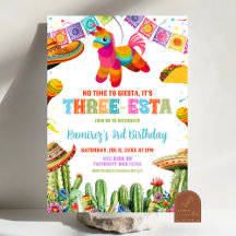 Mexikansk Three-esta födelsedagsfest