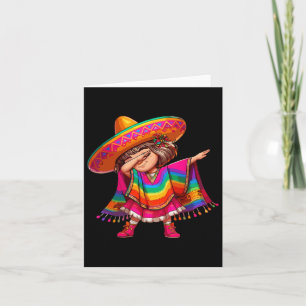 Mexikansk tjej Cinco De Mayo Sombrero Latina Mexik Kort