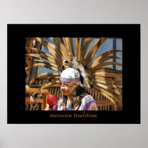 mexikansk traditionsaffisch poster