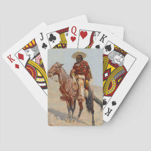 “Mexikansk Vaquero-ryttare” av Frederick Remington Casinokort