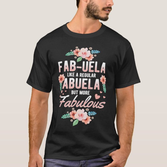 Mexikanska Abuela T Shirt (Framsida)