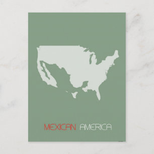 Mexikanska Amerika Vykort