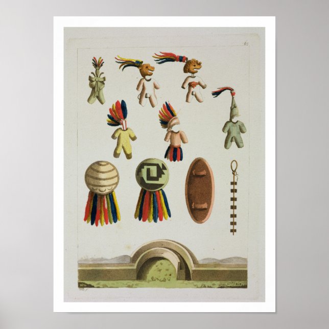 Mexikanska Arm (färg litho) Poster (Framsidan)