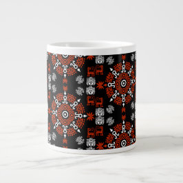 Mexikanska aztec Art Home Decor Jumbo Mugg