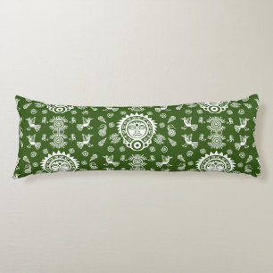 Mexikanska aztec Art Home Decor Kroppskudde