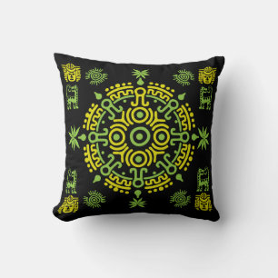 Mexikanska aztec Art Home Decor Kudde