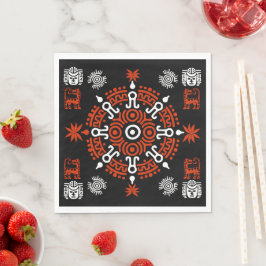 Mexikanska aztec Art Home Decor Pappersservett
