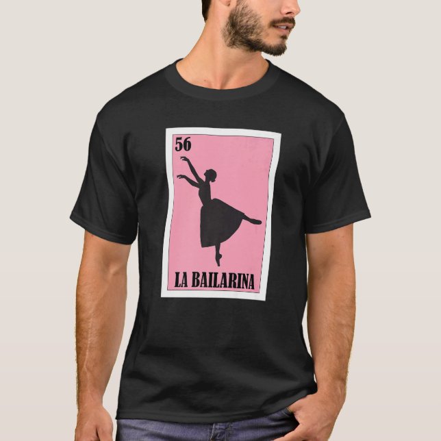 Mexikanska Ballet La Bailarina 8 T Shirt (Framsida)
