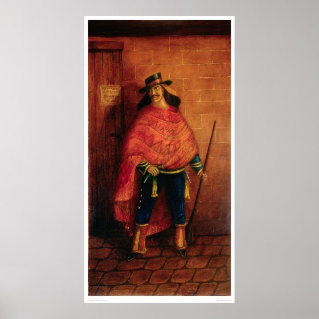 Mexikanska Bandit Joaquin Murieta (nr 0076A) Poster (Framsidan)