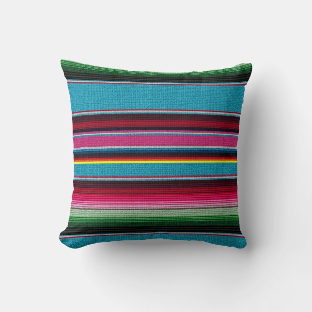 Mexikanska Blanket Kudde (Framsida)