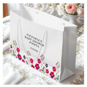 Mexikanska blommor Baby Shower Fiesta