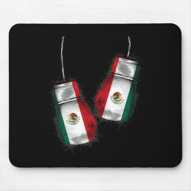 Mexikanska Boxing-handskar, mexikanskt Pride Musmatta (Framsidan)