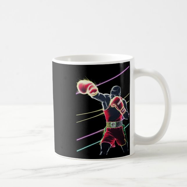 Mexikanska Boxing Neon Kaffemugg (Höger)