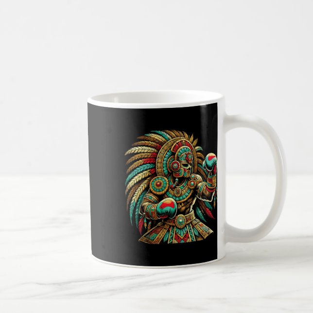 Mexikanska Boxing Pride Inka Sports Design 1 Kaffemugg (Höger)