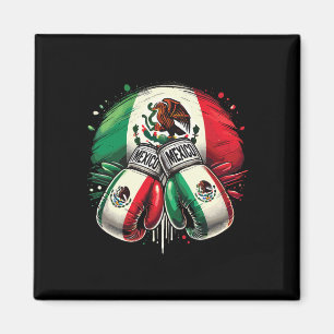 Mexikanska Boxing-Pridet Handskar sportdesign Magnet