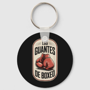 Mexikanska boxnings handskar Fighter Los Guantes D Nyckelring