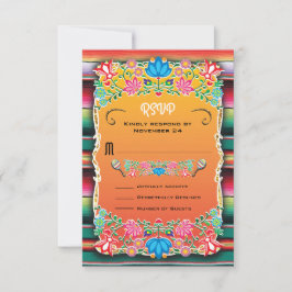 Mexikanska Bröllop Matta och Blommigtens OSA