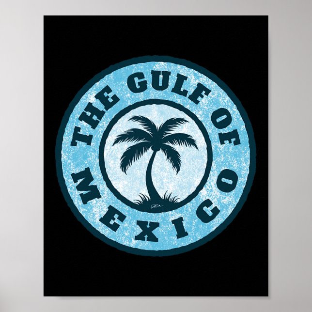 Mexikanska Bukt Poster (Framsidan)