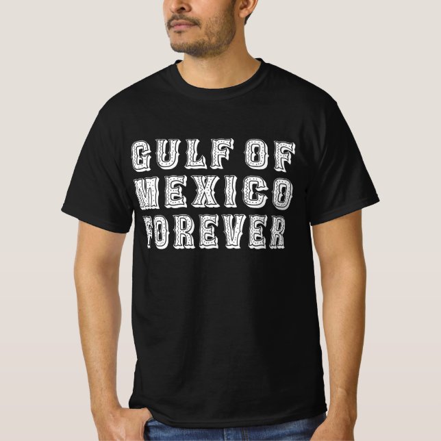 Mexikanska Bukt T Shirt (Framsida)