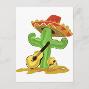 Mexikanska Cactus Vykort