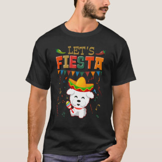 Mexikanska Cinco De Mayo Fiesta Låt oss Fiesta Bic T Shirt