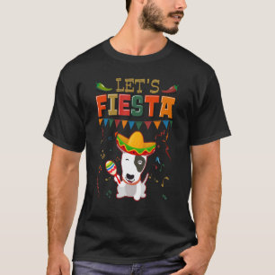 Mexikanska Cinco De Mayo Fiesta Låt oss Fiesta Bul T Shirt