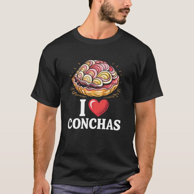 Mexikanska Conchas Pan De Dulce Konditor 1 T Shirt (Framsida)