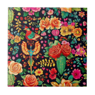 Mexikanska Corazón del Jardín Kakelplatta