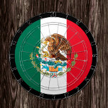 Mexikanska Dartboard och darter i Flagga / spelbor Darttavla<br><div class="desc">Dartboard: Mexiko & Mexikanska flagga,  familjespel - kärlek mitt land,  sommarspel,  helgdag,  fars dag,  födelsedagsfest,  College studenter / roligtar</div>