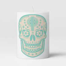 Mexikanska Day of the dead Sugar Skull