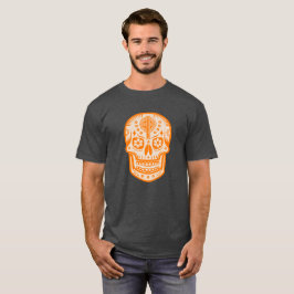 Mexikanska Day of the dead Sugar Skull Tee