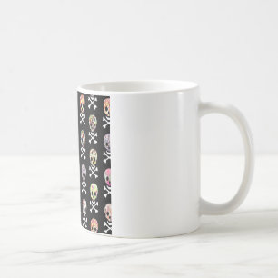 Mexikanska Dödsdagens Kalle Skull Korsben Kaffemugg