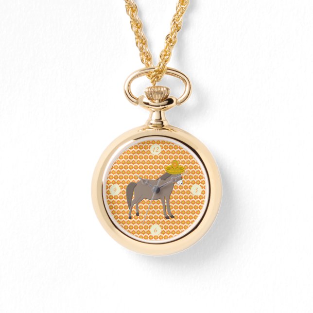 Mexikanska Donkey Day of the dead Armbandsur (Framsida)