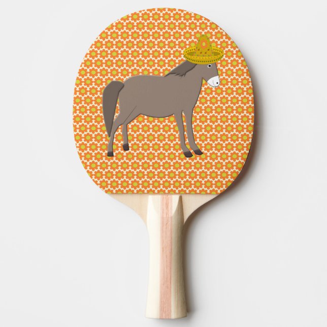 Mexikanska Donkey Day of the dead Pingisracket (Framsidan)