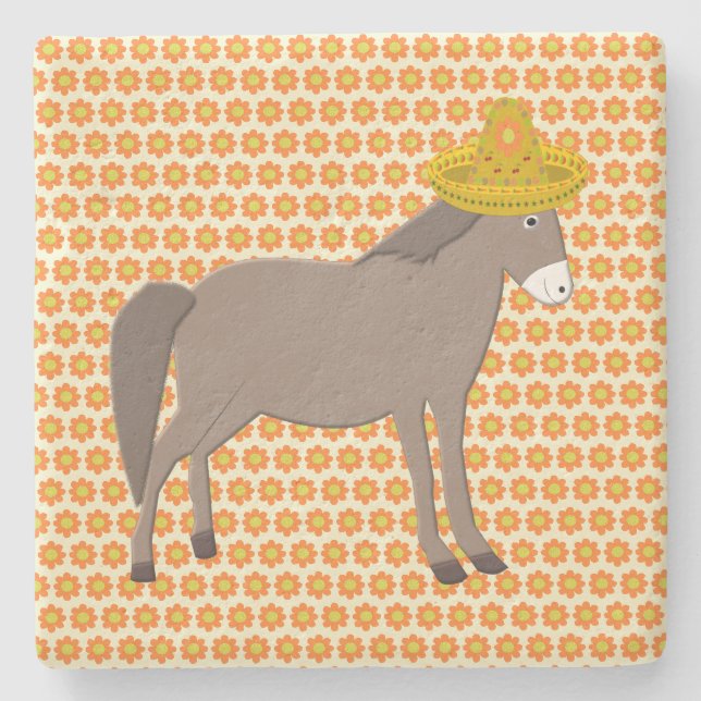 Mexikanska Donkey Day of the dead Stenunderlägg (Framsidan)