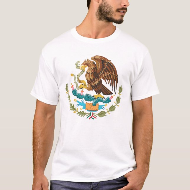 mexikanska Eagle Tee Shirt (Framsida)