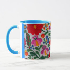 Mexikanska Embroidery Coffee Mugg Tea Kopp