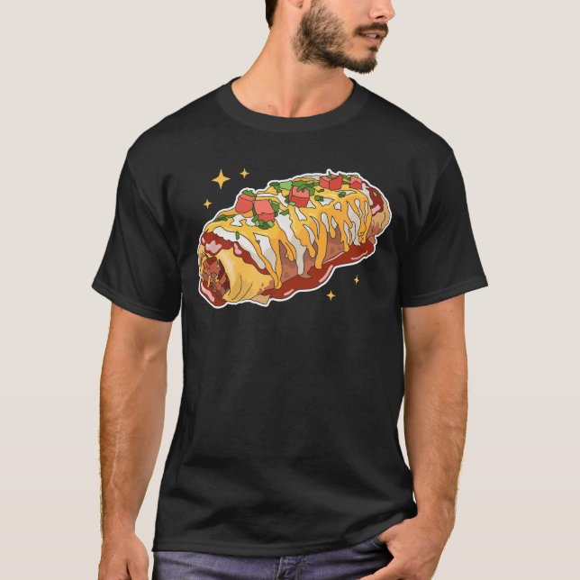Mexikanska Enchiladas Enchiladas T Shirt (Framsida)