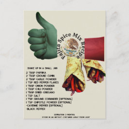 Mexikanska Fajita Spice Mix Recipe | vykort