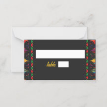 Mexikanska färgade bröllop