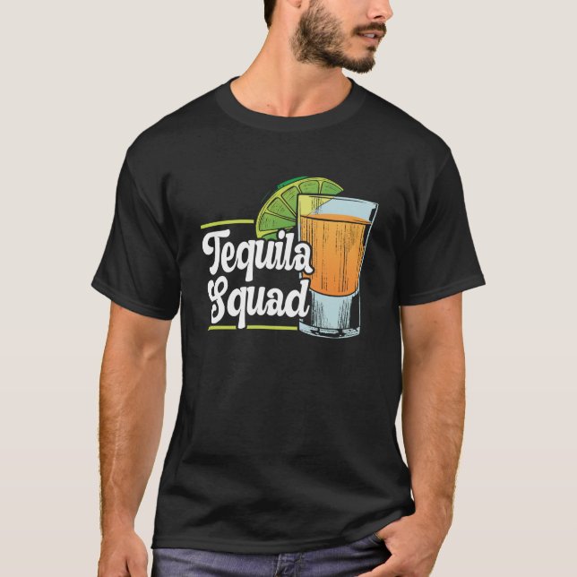 Mexikanska festivalen Tequila Drinker Cinco de M T Shirt (Framsida)