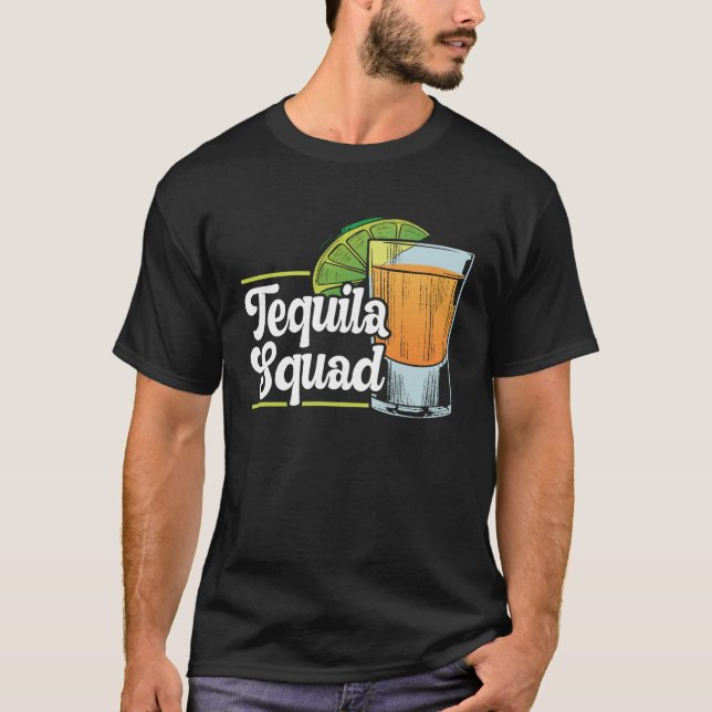 Mexikanska festivalen Tequila Drinker Cinco de M T Shirt (Framsida)