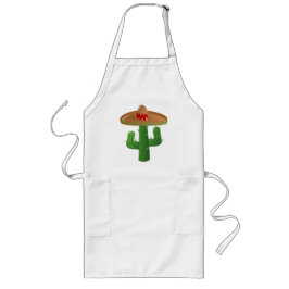 Mexikanska fiesta Apron Långt Förkläde