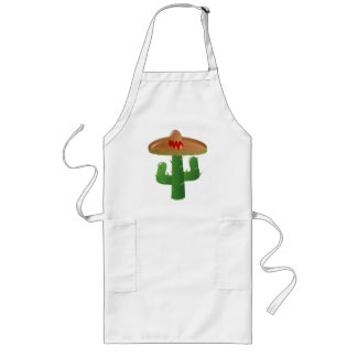 Mexikanska fiesta Apron Långt Förkläde