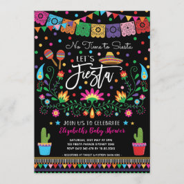 Mexikanska Fiesta Cinco De Mayo Baby Shower Inbjudningar