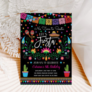 Mexikanska Fiesta Cinco De Mayo Födelsedagsfest In Inbjudningar