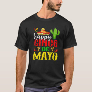 Mexikanska Fiesta Cinco De Mayo Funny Costume Mana T Shirt