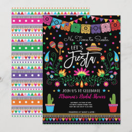 Mexikanska Fiesta Cinco De Mayo Möhippa Inbjudan