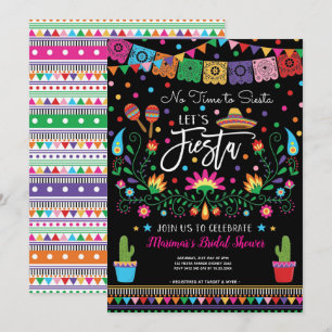 Mexikanska Fiesta Cinco De Mayo Möhippa Inbjudan