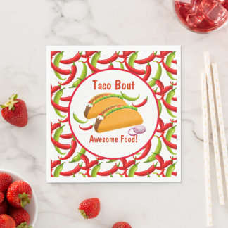 Mexikanska Fiesta Food Taco Bout Fantastisk Food P Pappersservett